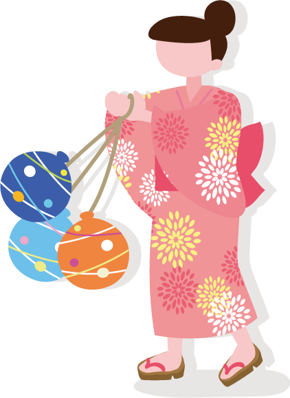 浴衣の女の子