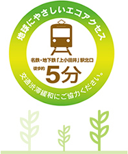地球にやさしいエコアクセス